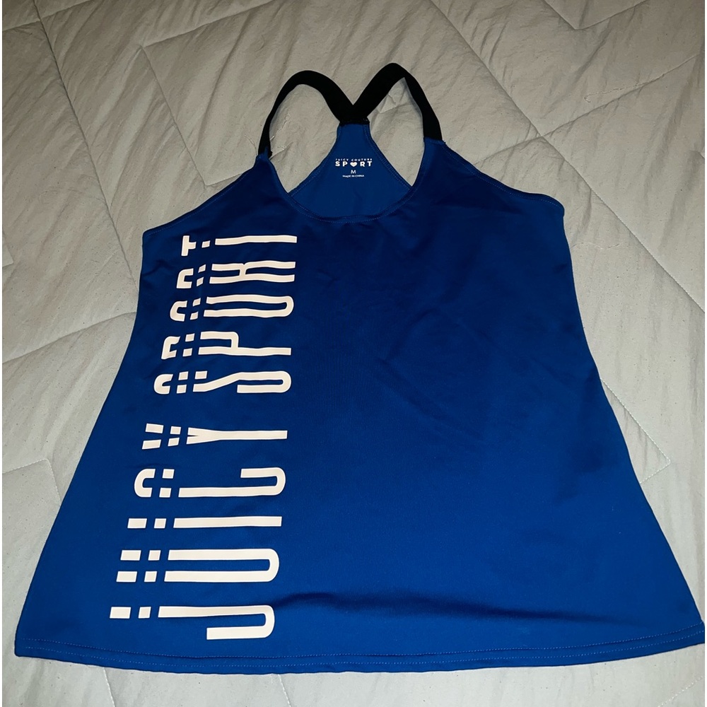 MED JUICY SPORT BLUE TANK
